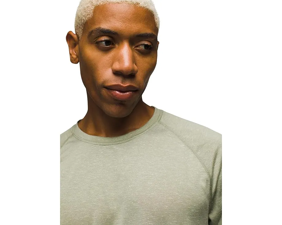 Футболка Prana Natural Flow Short Sleeve Crew с влагоотводящим эффектом