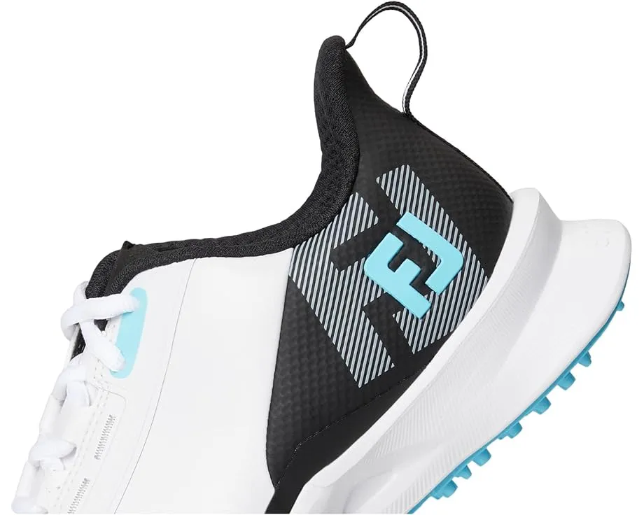 FootJoy FJ Fuel Junior детские туфли для гольфа с водонепроницаемым дизайном
