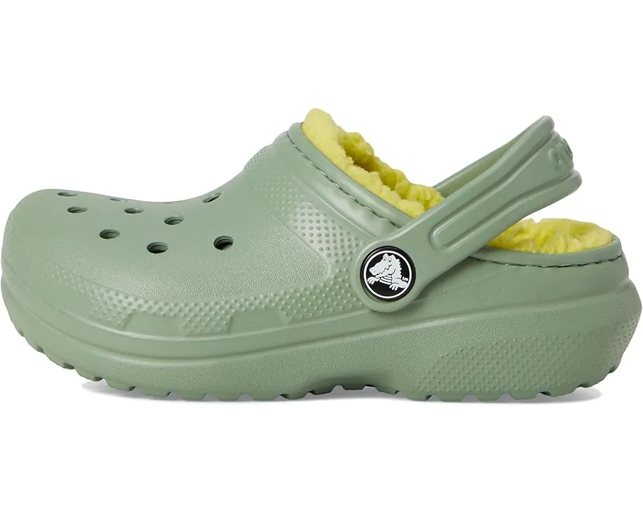 Классические сабо Crocs Kids с подкладкой для малышей