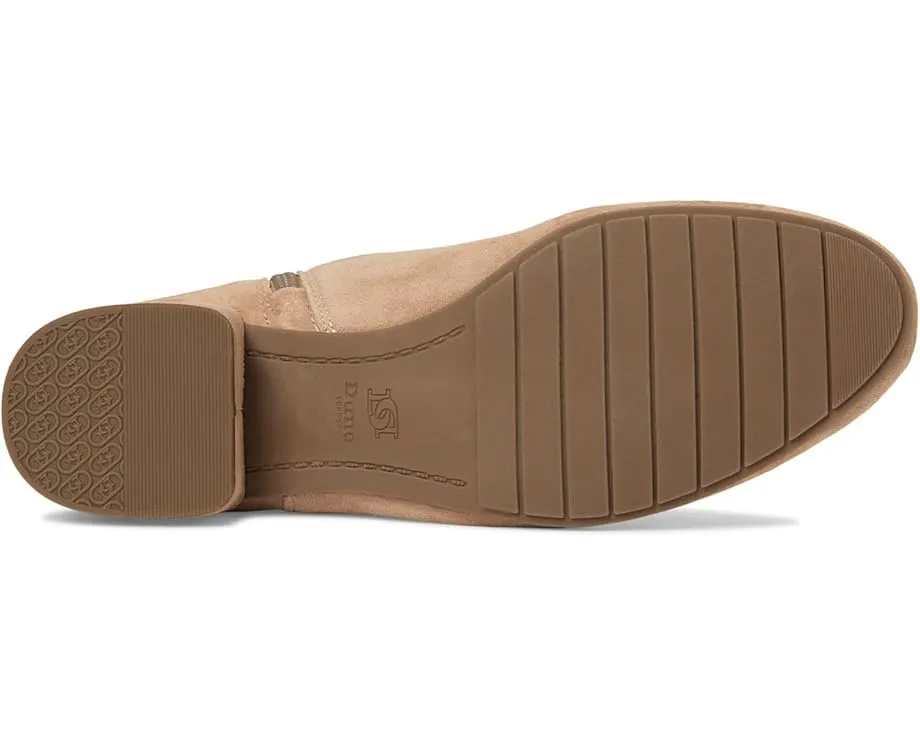 Ботинки Dune London Tayla до колена из замши на низком каблуке