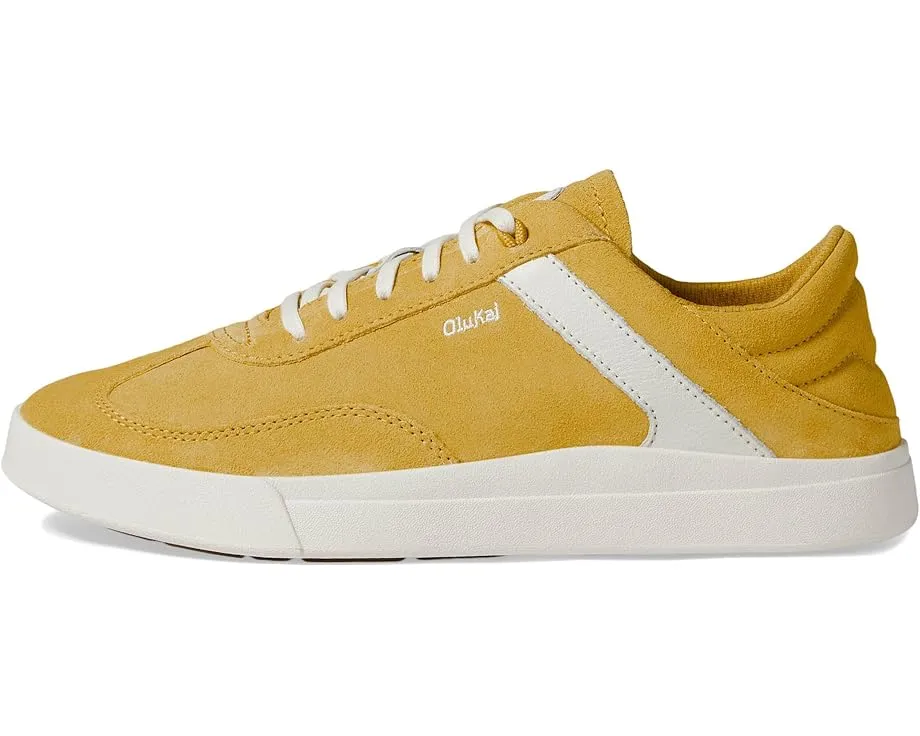 Кроссовки OluKai Ha‘Upu из кожи и замши с гелевой стелькой и отстёгивающейся пяткой