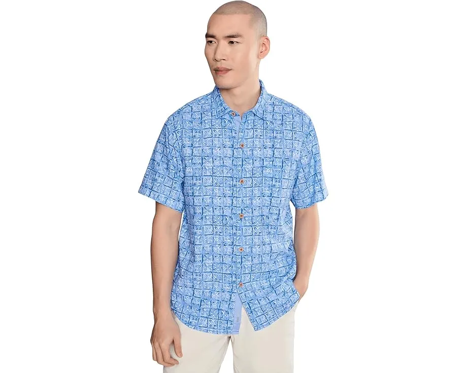 Рубашка Tommy Bahama Coastal Ease Carrico Tiles с узором плитки