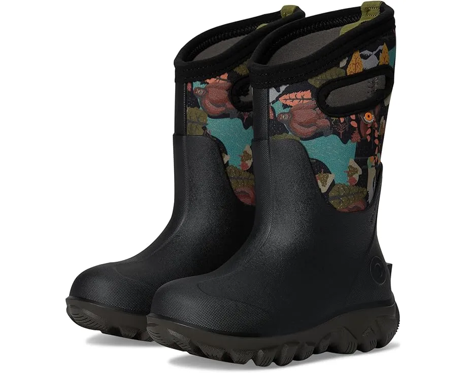Детские сапоги Bogs Kids Classic Seamless с принтом Yeti и водонепроницаемым верхом