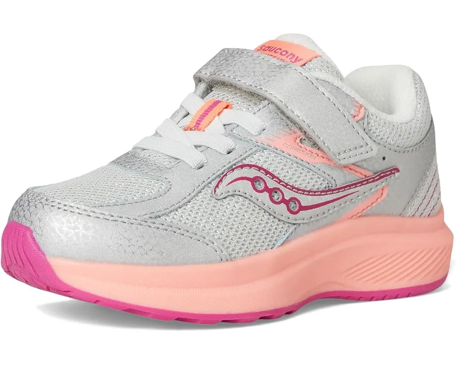 Детские кроссовки Saucony Cohesion KDZ A/C с застежкой на липучке
