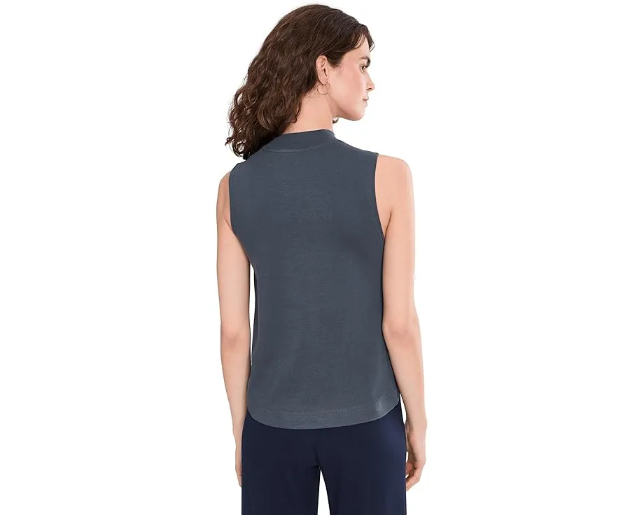 Топ PACT Airplane Mock Neck Shell из органического хлопка