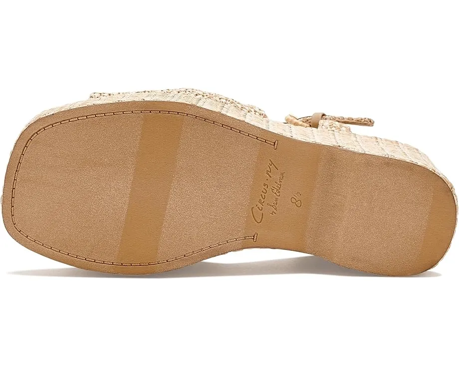 Сандалии Joanne от Circus NY by Sam Edelman на платформе из рафии