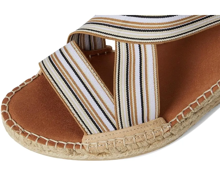 Сандалии Toni Pins Tina с ремешками и клиновидной подошвой из джута