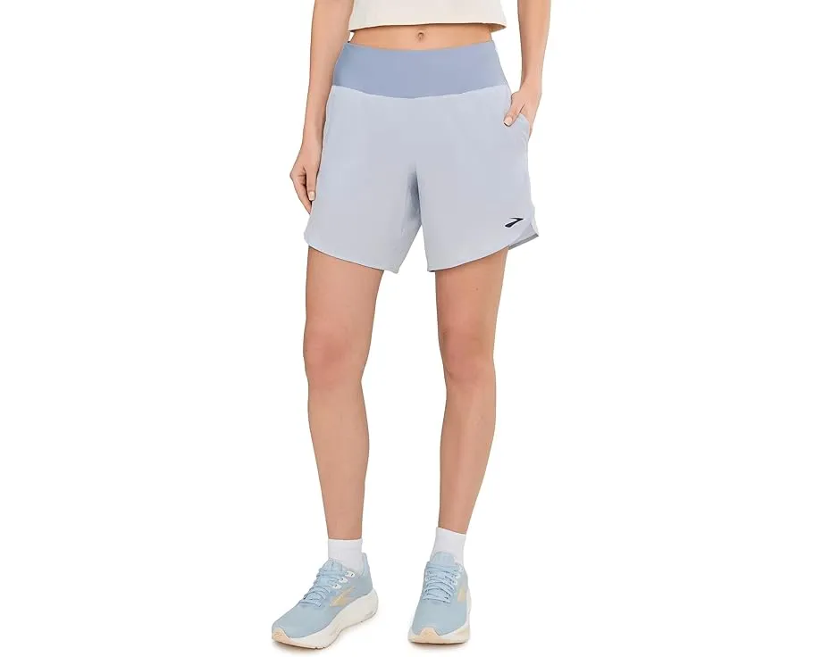 Беговые шорты Brooks Chaser длиной 7 дюймов (17.78 см) 2.0 с карманами для телефона