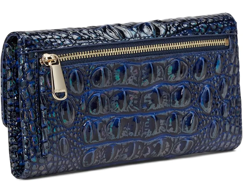 Кошелек Cordelia тройного сложения с карманом на молнии сзади Brahmin