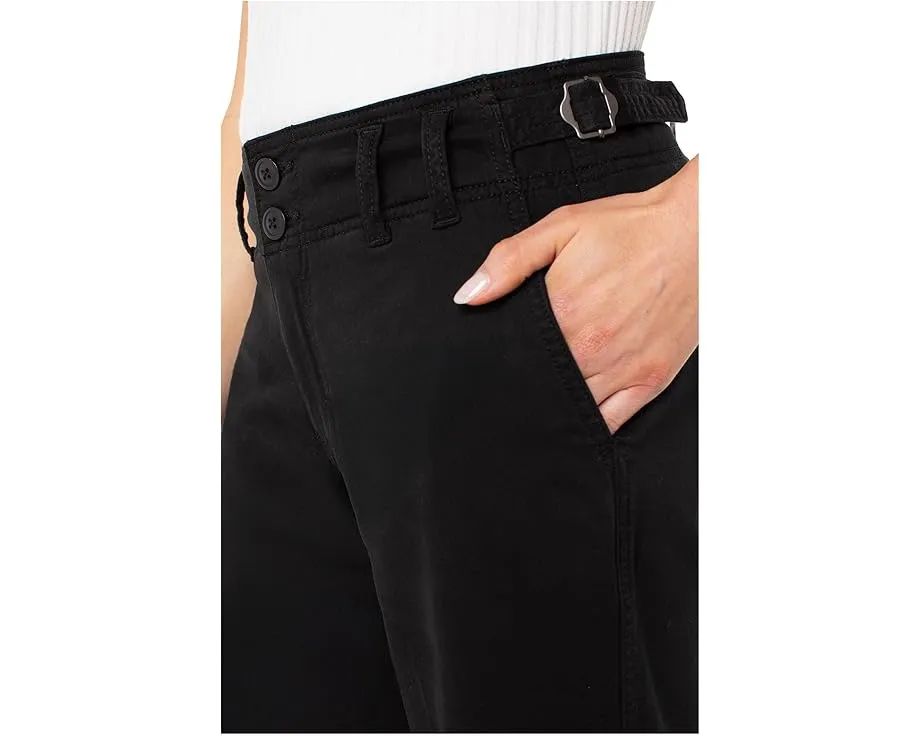 Брюки Liverpool Los Angeles High-Rise Cinch Waist с широкими штанинами