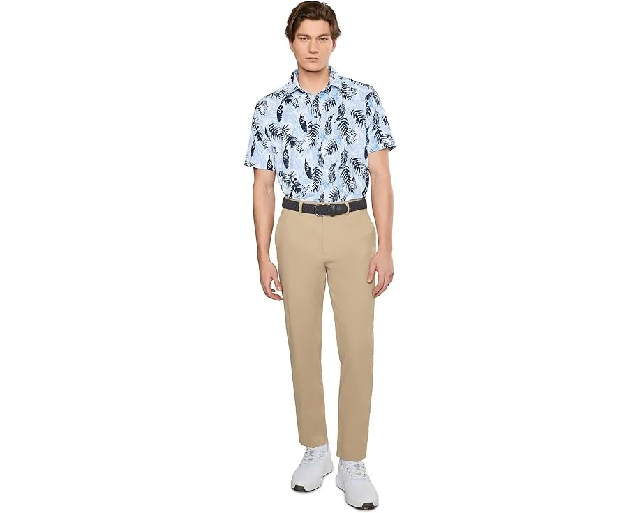 Polo Black Clover Hidden Clover с технологией Dry Tech и рисунком пальмовых листьев