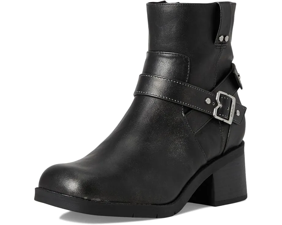 Ботильоны Janis Rugged Short Boots от Dr. Scholl's в стиле мотто с пряжкой