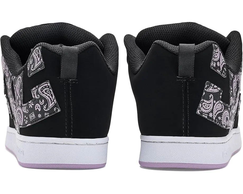 Кроссовки DC Court Graffik из натуральной кожи с амортизирующей стелькой