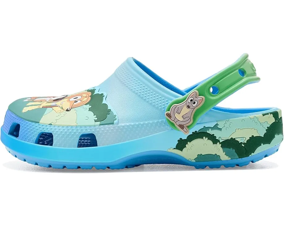 Кроксы Crocs Kids Bluey Best Buddies Classic Clogs для детей
