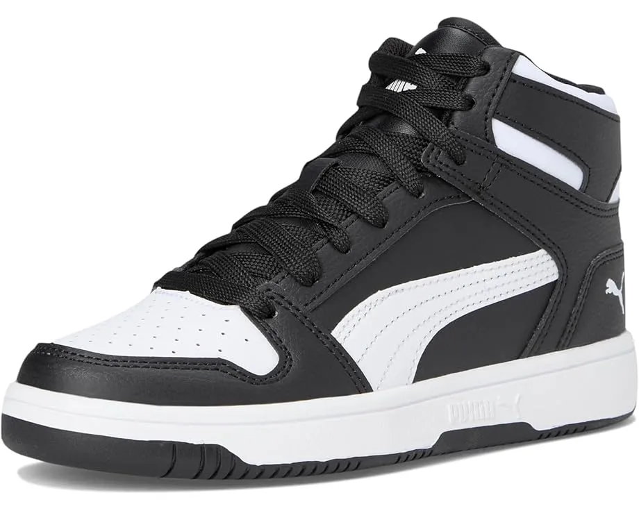 Кроссовки Puma Kids Rebound Layup из искусственной кожи в стиле хип-хоп