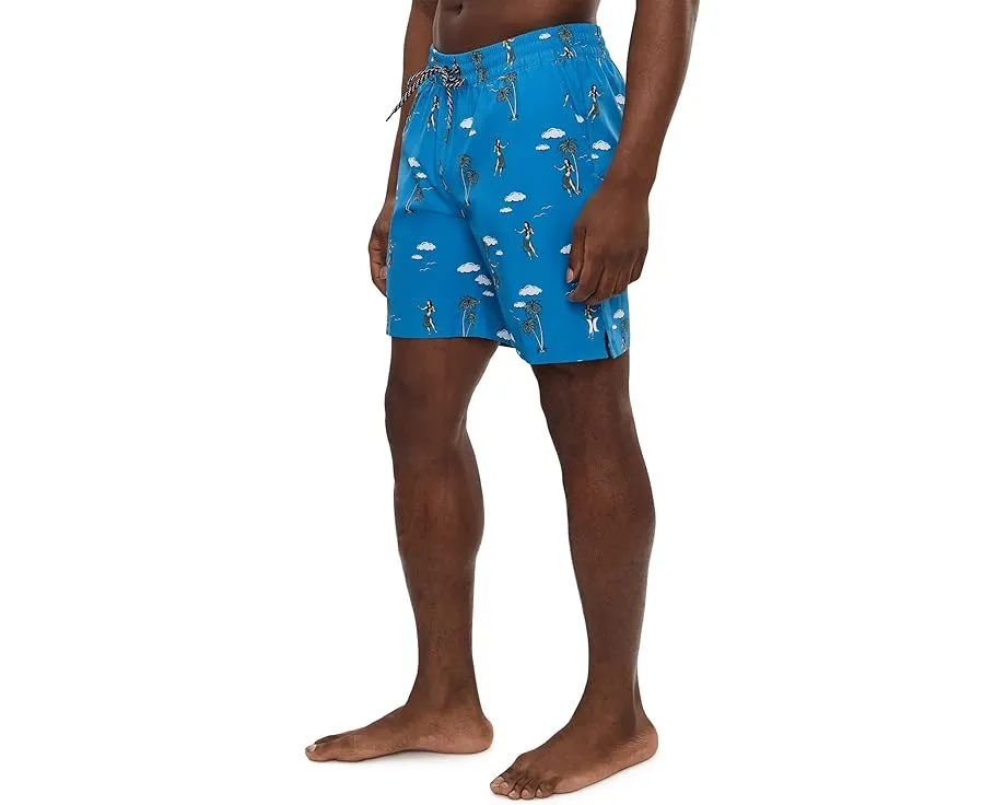 Hurley Point Volley плавки с быстросохнущим покрытием и UPF 50+