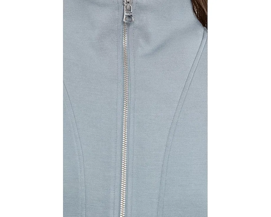 Ва́рли худи с молнией Arlene Zip Through Sweat оверсайз