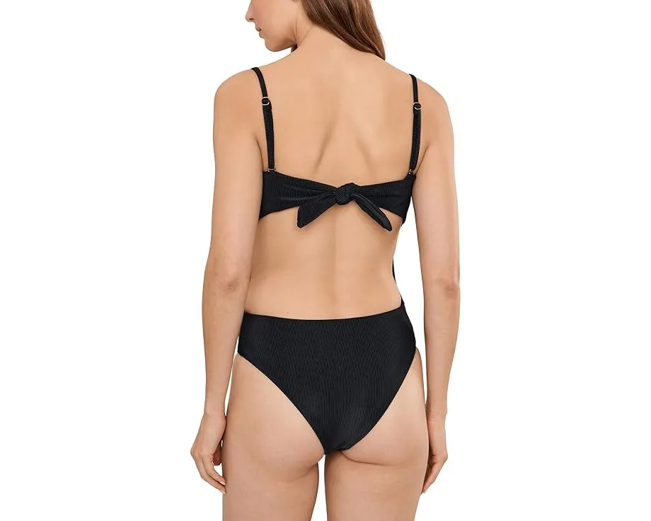 Цельный купальник Stassia One Piece с бандо и съемными бретелями от Beach Riot