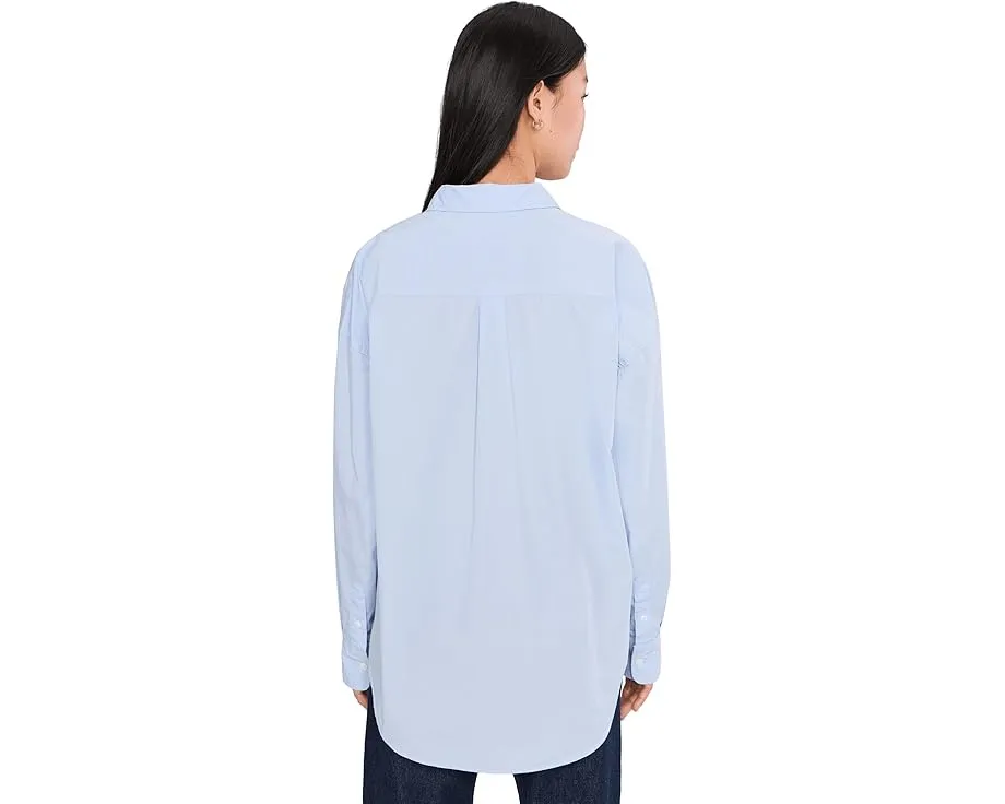 Свободная рубашка Coastal Poplin из органического хлопка от Faherty