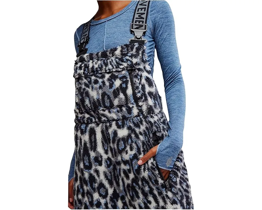 Printed Hit The Slopes Sa от FP Movement комбинезон из мягкого флиса с принтом и регулируемыми лямками