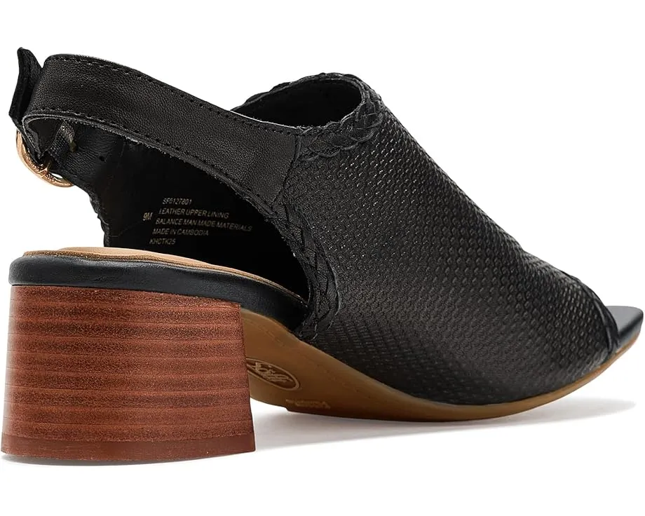 Босоножки Lois с квадратным каблуком и переплетением от Sofft