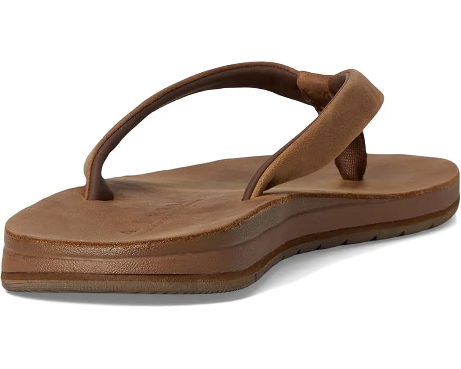 Мокасины Reef Ojai Classic Slim из мягкой кожи с резиновой подошвой