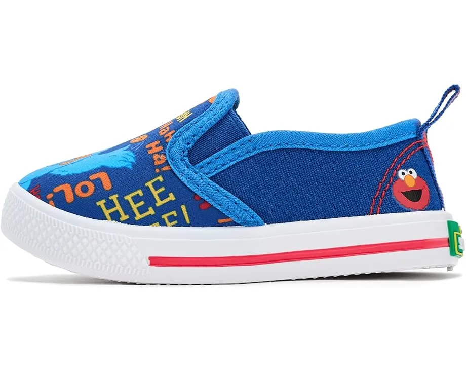 Слипоны Josmo Sesame Street из хлопка для малышей с круглым носком