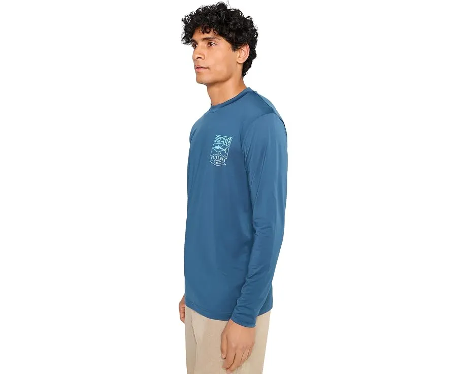 Серф-футболка Quiksilver Gradient Tuna с длинным рукавом