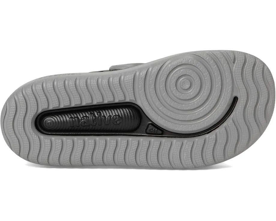 Детские сандалии Native Shoes Chase с круглым носком и тройными регулируемыми ремешками