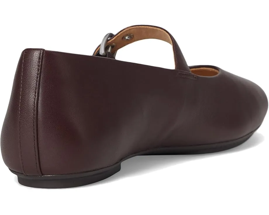 Туфли-марджи FitFlop Delicato из мягкой кожи наппа с пряжкой