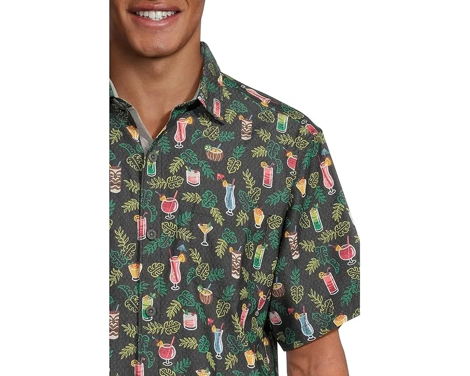 Рубашка Tommy Bahama Coastal Ease Midnight Mojito с короткими рукавами