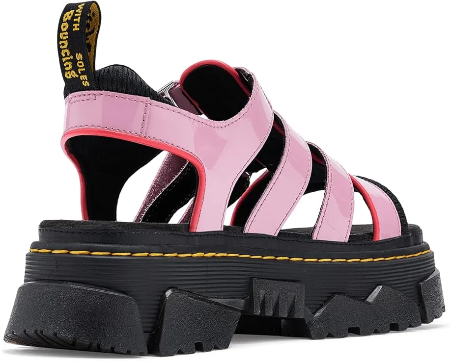 Ботинки Dr. Martens Mattison 3S с тремя регулируемыми ремнями на платформе 5 см