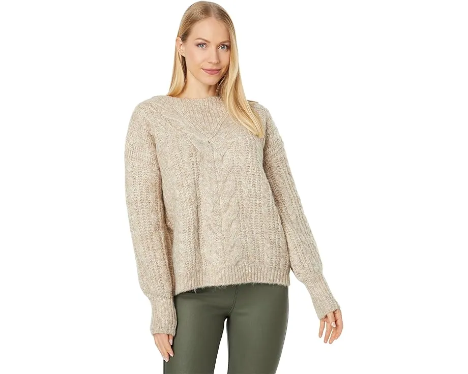 Свитер Hatley Cable Knit Pullover с ажурным узором и резинками