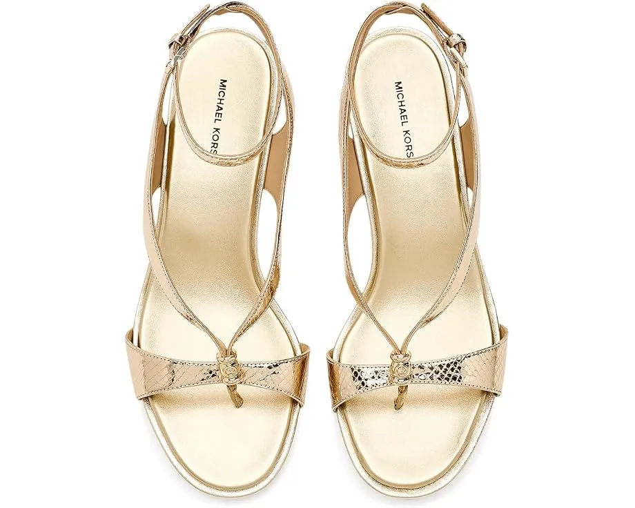 Босоножки Cherie Mid на каблуке-рюмочке MICHAEL Michael Kors