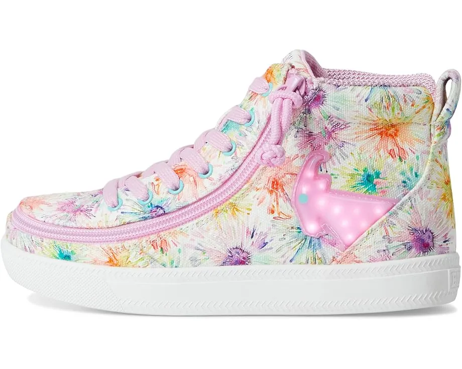BILLY Floral Light Ups Classic D|R High детские кроссовки с цветочным принтом