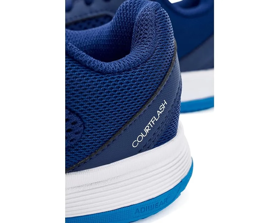 Adidas Courtflash Tennis детские кроссовки розовые с белым