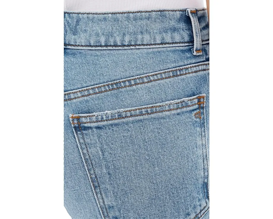 Джинсы Madewell SH Longline Straight в цвете Raebrook с завышенной талией