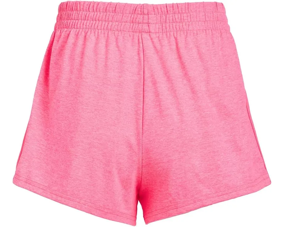 Шорты adidas Kids из меланжевого джерси с карманами и регулируемым поясом