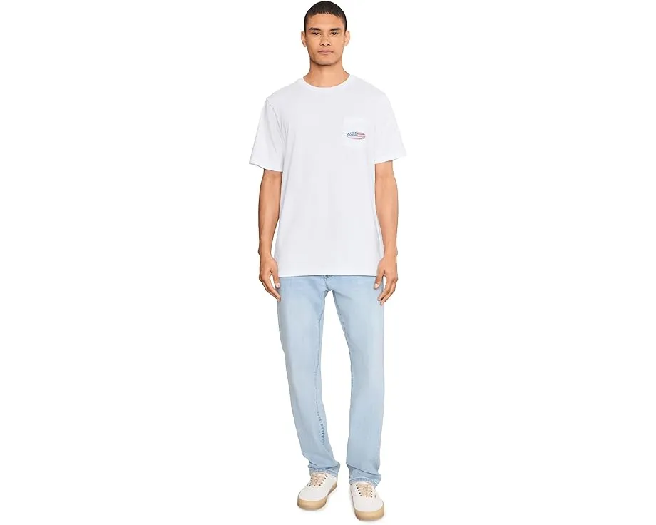 Классическая футболка Vineyard Vines с логотипом USA Surf