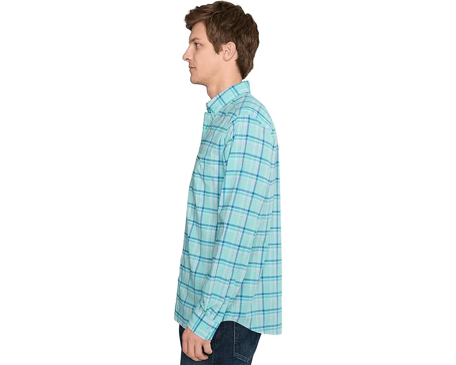 Рубашка Vineyard Vines из ультралегкой ткани в клетку Coconut Key