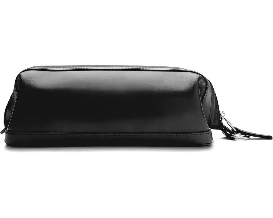 Дорожная косметичка Bosca на 10 дюймов из состаренной кожи с крючком