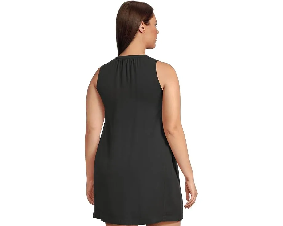 Splendid Мини-платье Chelsea Indigo с V-образным вырезом и карманами