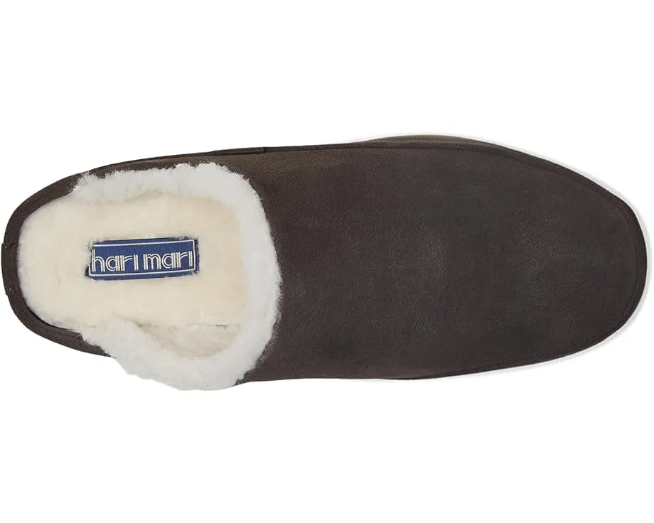 hari mari Tio слипоны из кожи с подкладкой из овчины