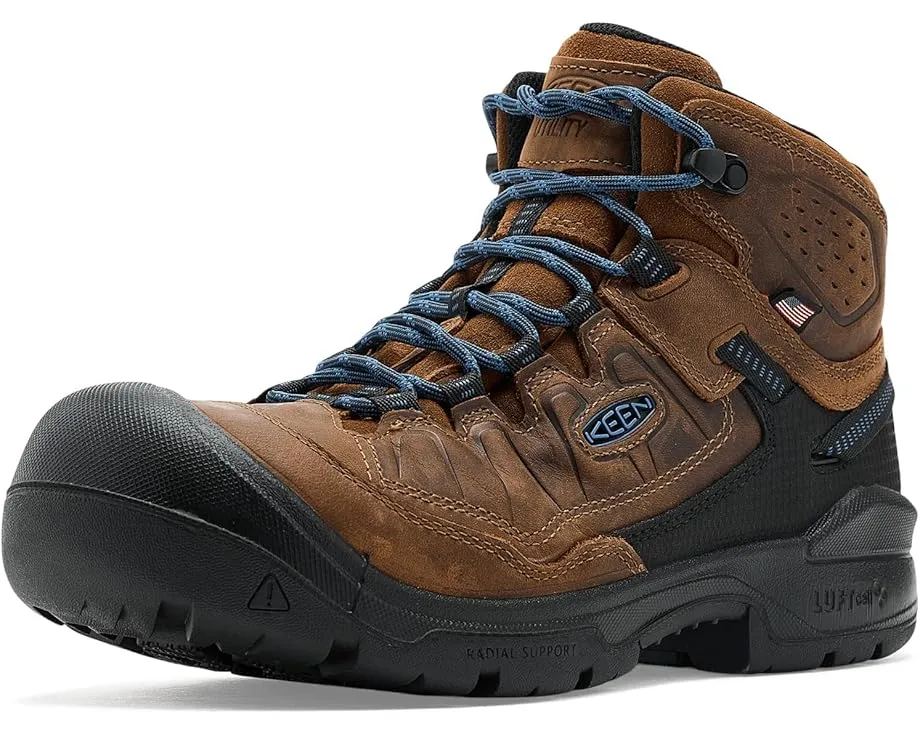 Рабочие ботинки KEEN Utility Targhee IV LTR Waterproof с композитным носком и мембраной KEEN.DRY