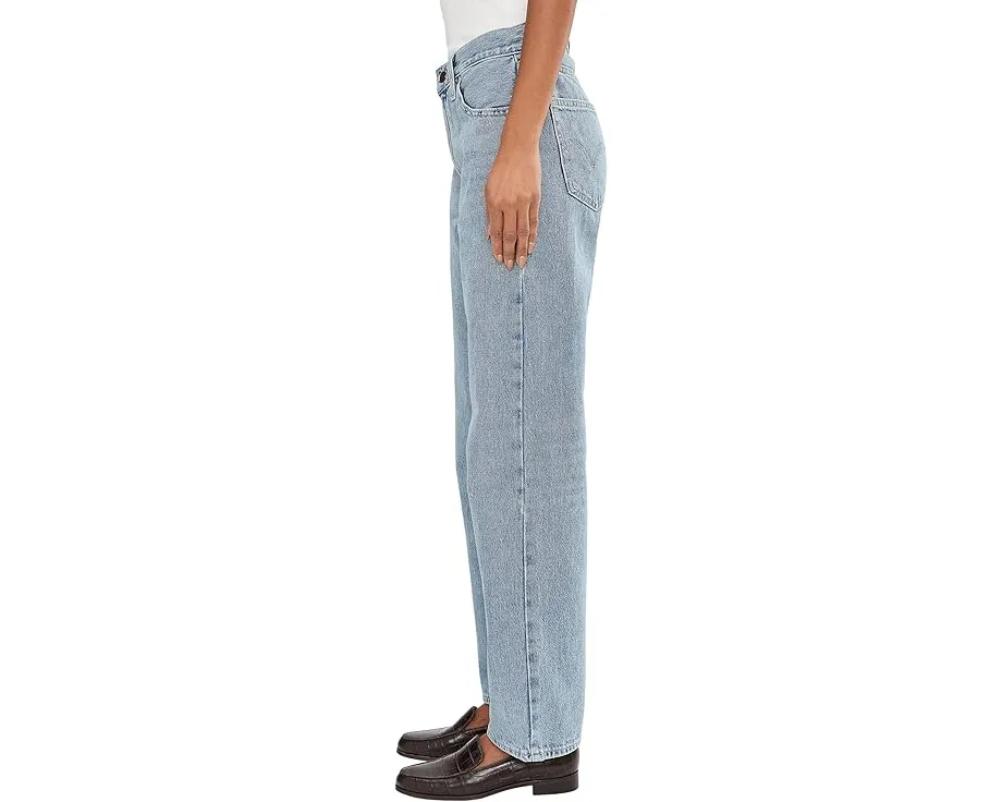 Джинсы Levi's Dad Jean с резинкой на талии и прямым кроем