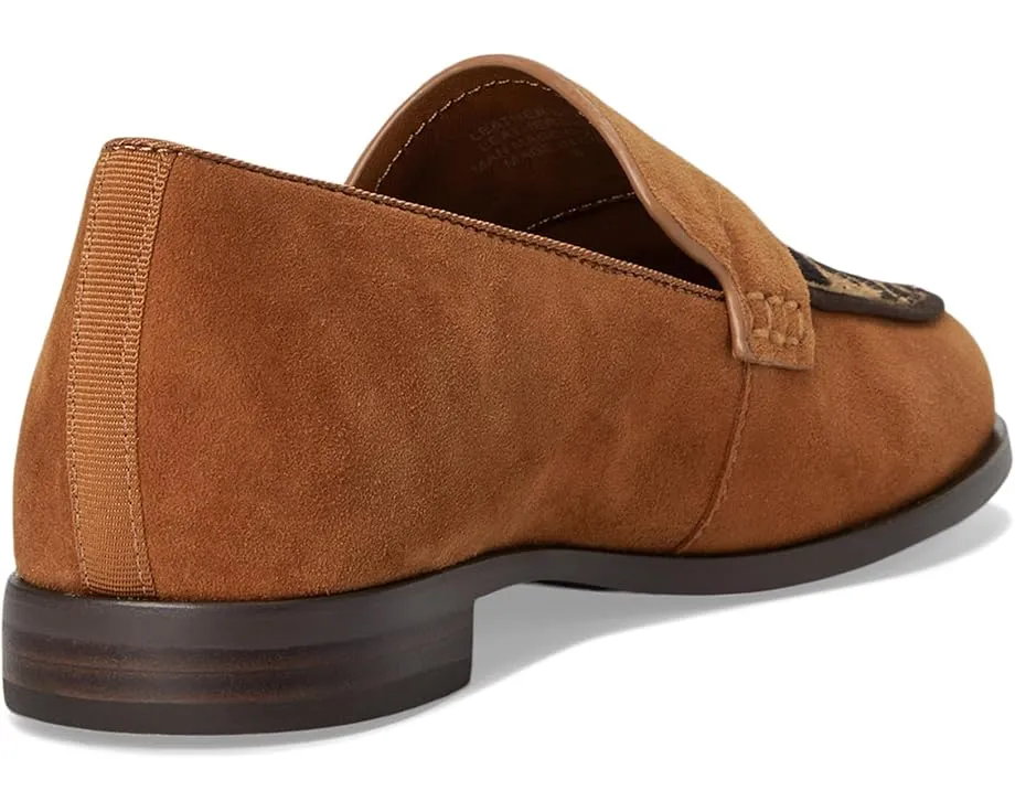 Лоферы Birdies The Starling 20 из кожи с принтом под леопарда