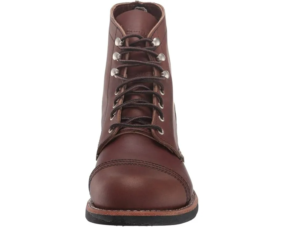 Кожаные ботинки Iron Ranger от Red Wing Heritage с подошвой Vibram и конструкцией Goodyear