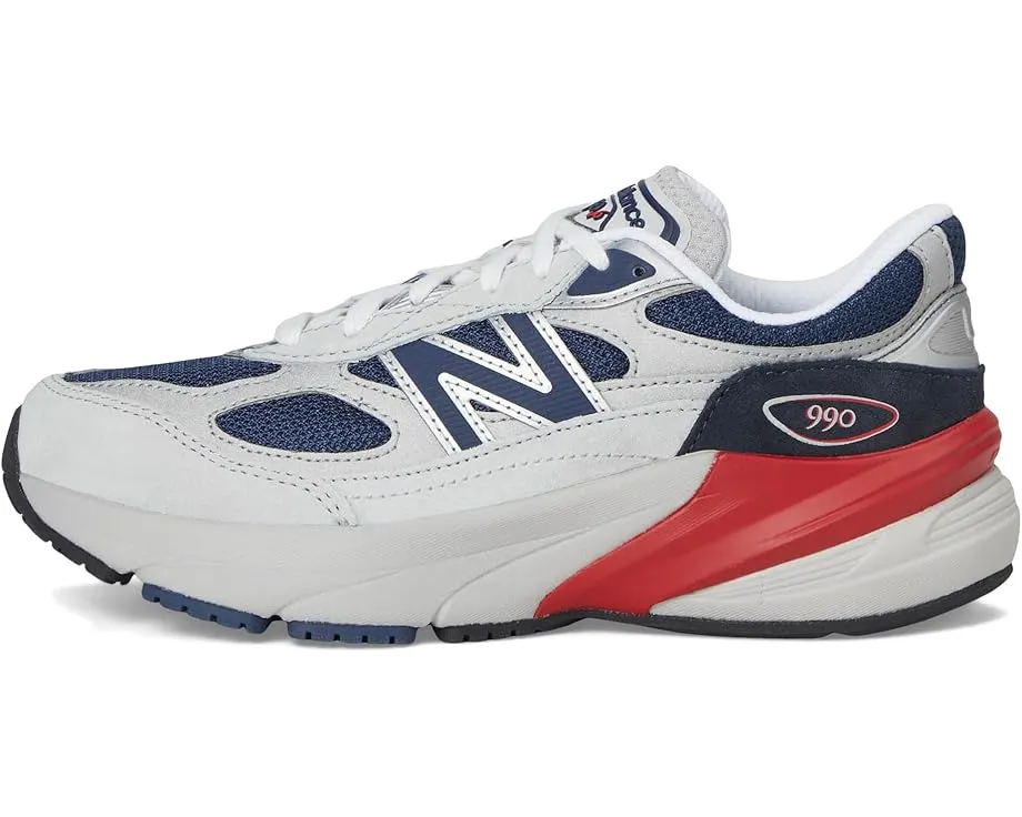 Детские кроссовки New Balance 990v6 с технологией FuelCell и кожаным верхом