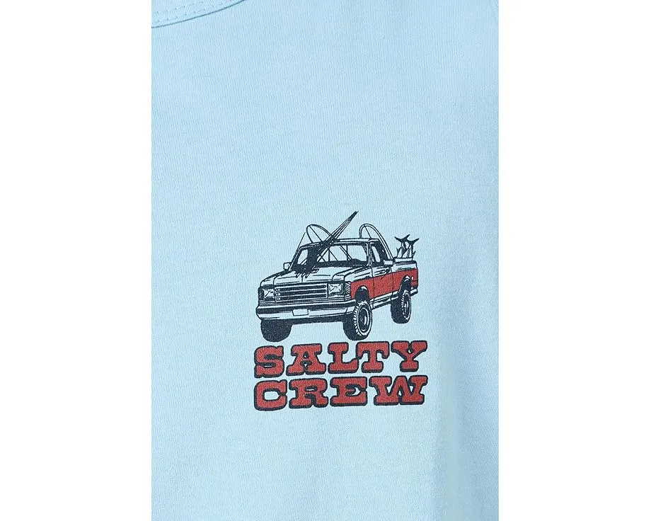 Майка Salty Crew Truck Stop Tank с принтами спереди и сзади