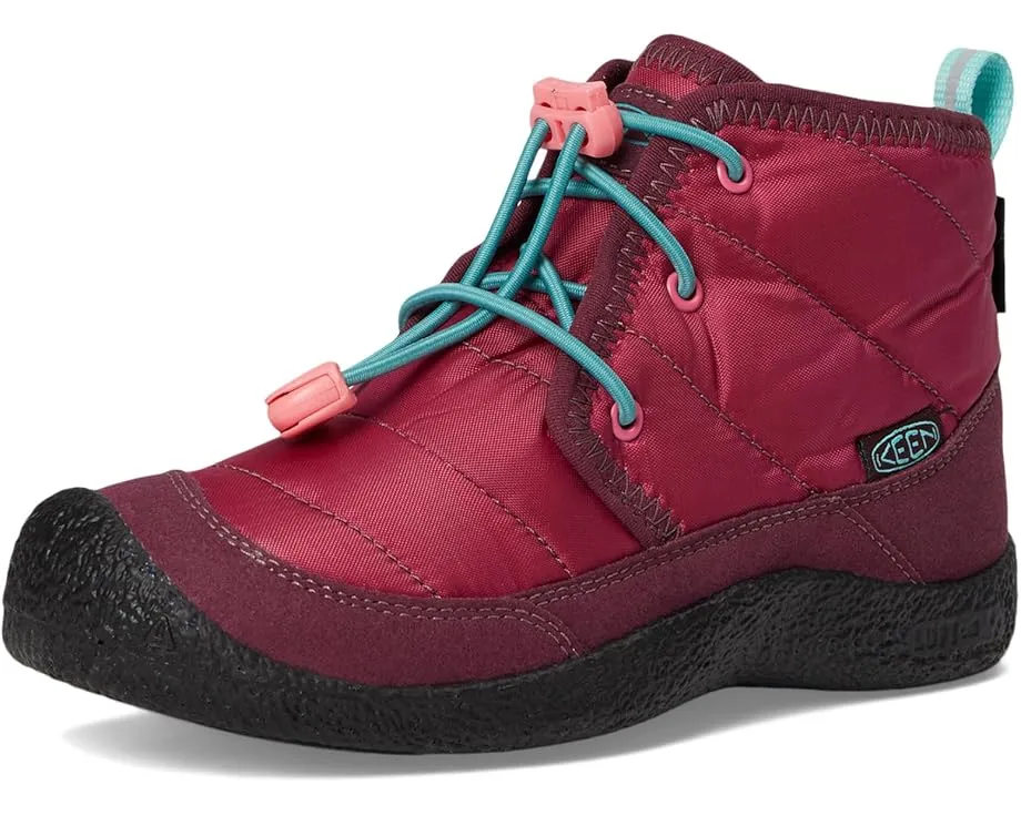 KEEN Kids Howser 2 стеганые утепленные чакки с мембраной KEEN.DRY и шнурком на резинке